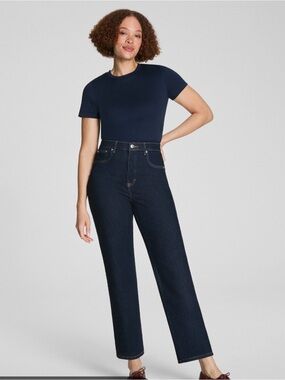 Spanx Authentic 360 High Rise 90s Straight Leg Jeans Medium NWOT